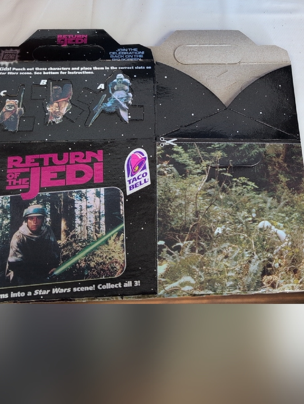 Vintage Starwars Taco bell Box